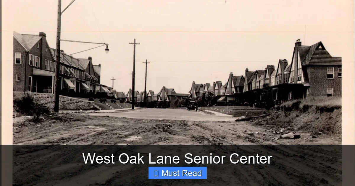 West Oak Lane Senior Center