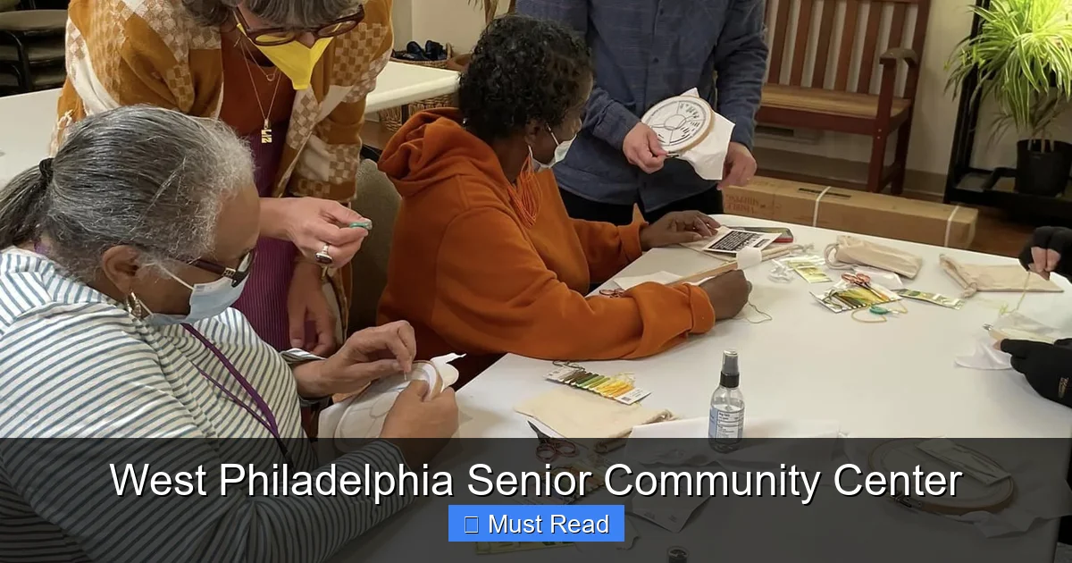 West Philadelphia Senior Community Center