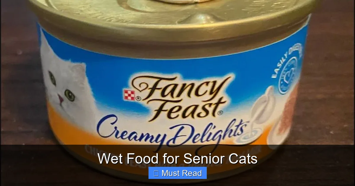 Wet Food for Senior Cats