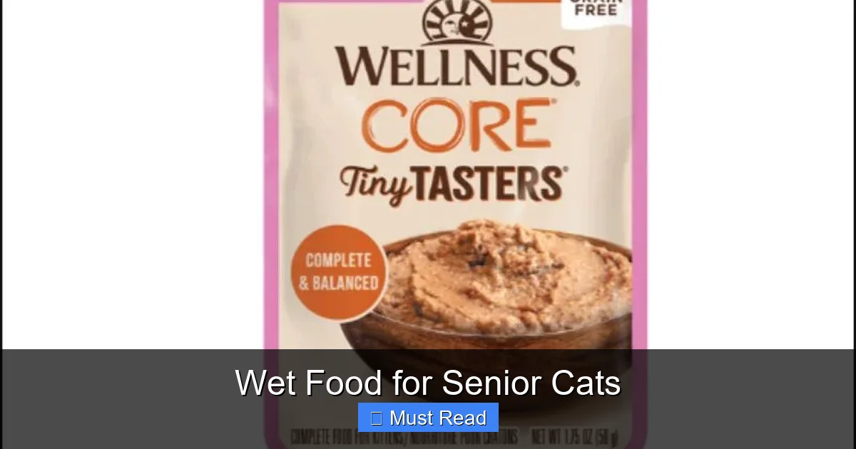 Wet Food for Senior Cats