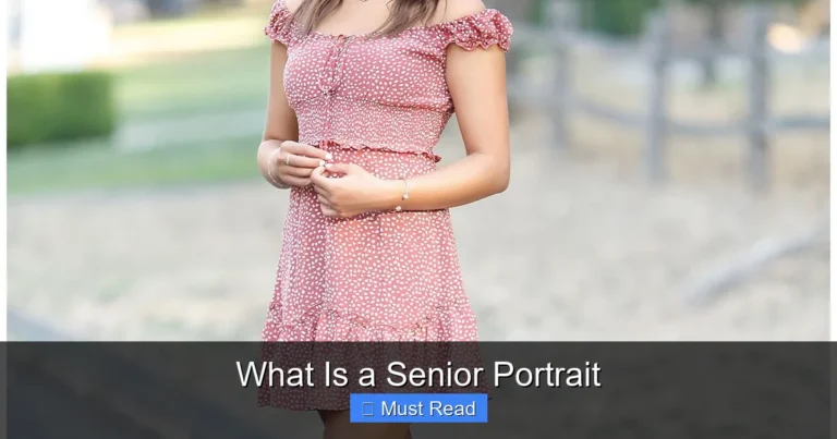 What Is a Senior Portrait