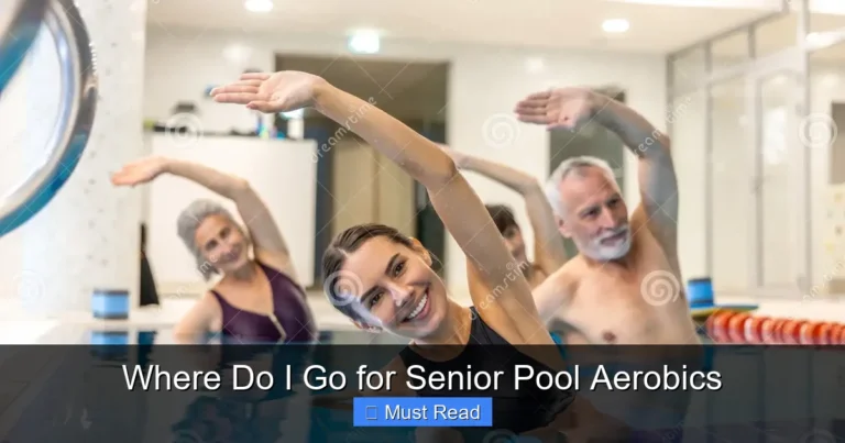 Where Do I Go for Senior Pool Aerobics