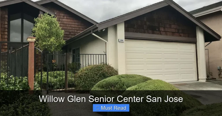 Willow Glen Senior Center San Jose
