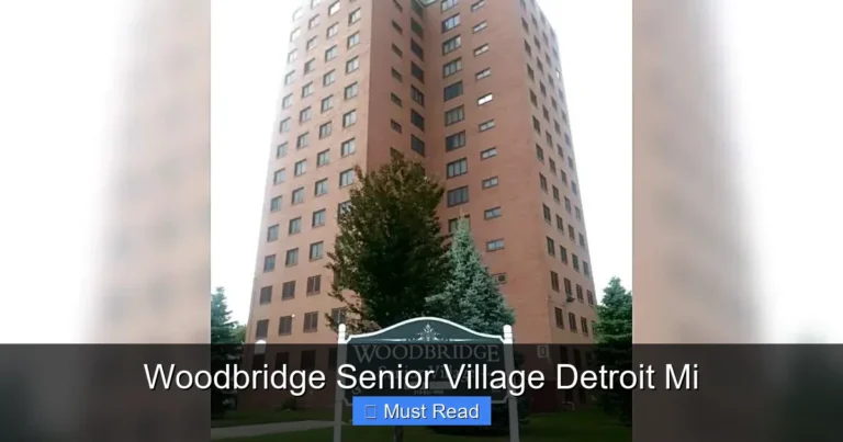 Woodbridge Senior Village Detroit Mi