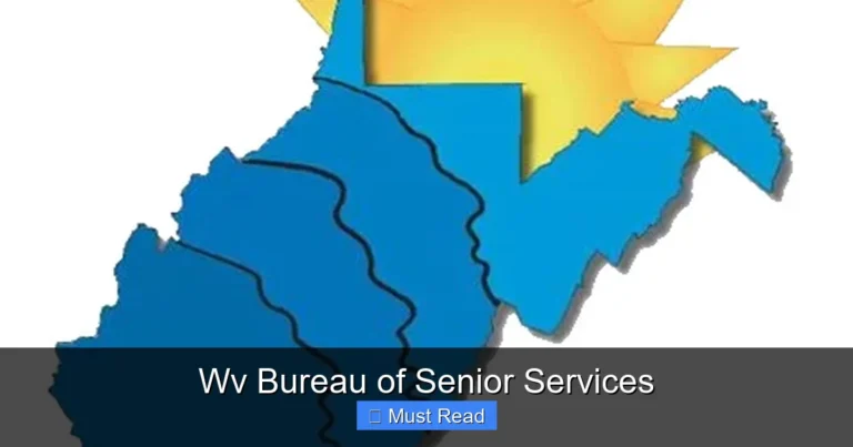 Wv Bureau of Senior Services