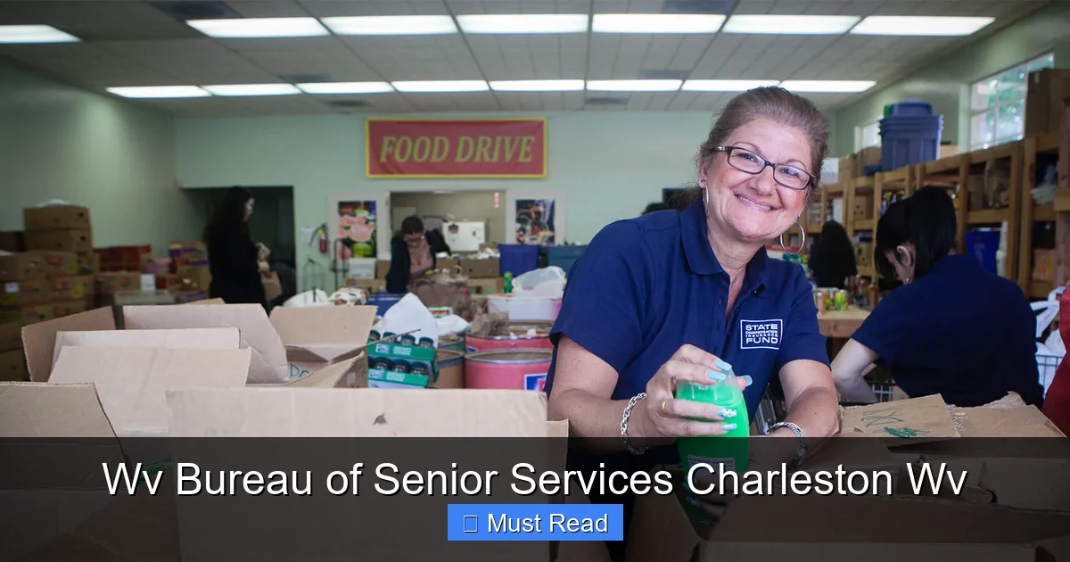 Wv Bureau of Senior Services Charleston Wv