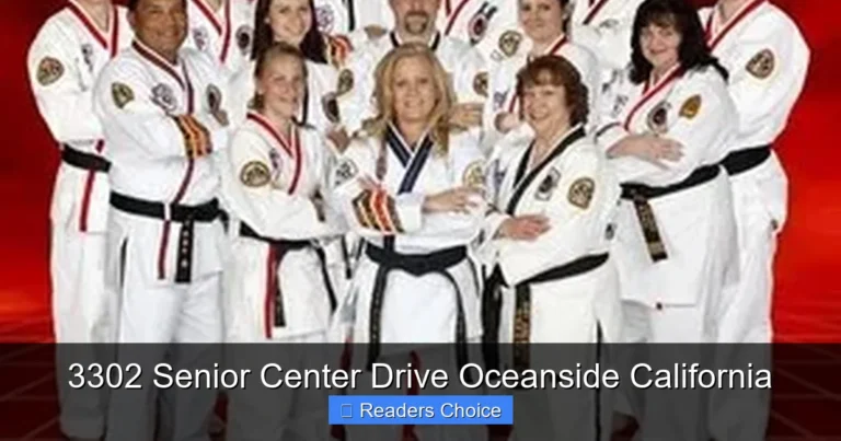 3302 Senior Center Drive Oceanside California