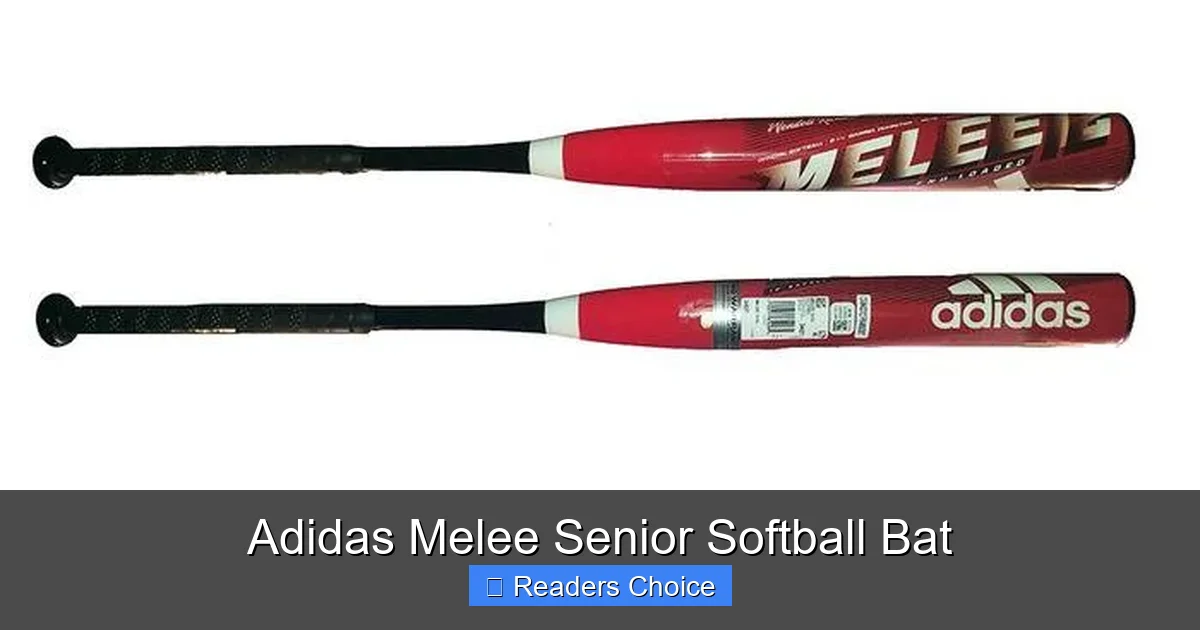 Adidas Melee Senior Softball Bat