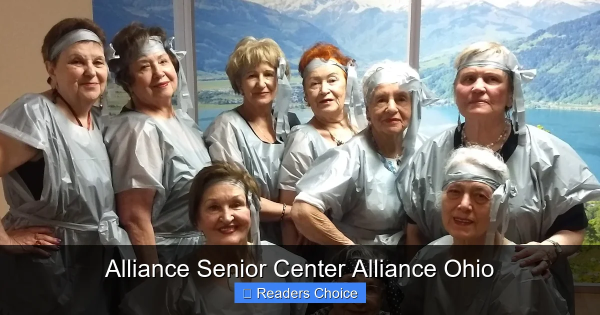 Alliance Senior Center Alliance Ohio