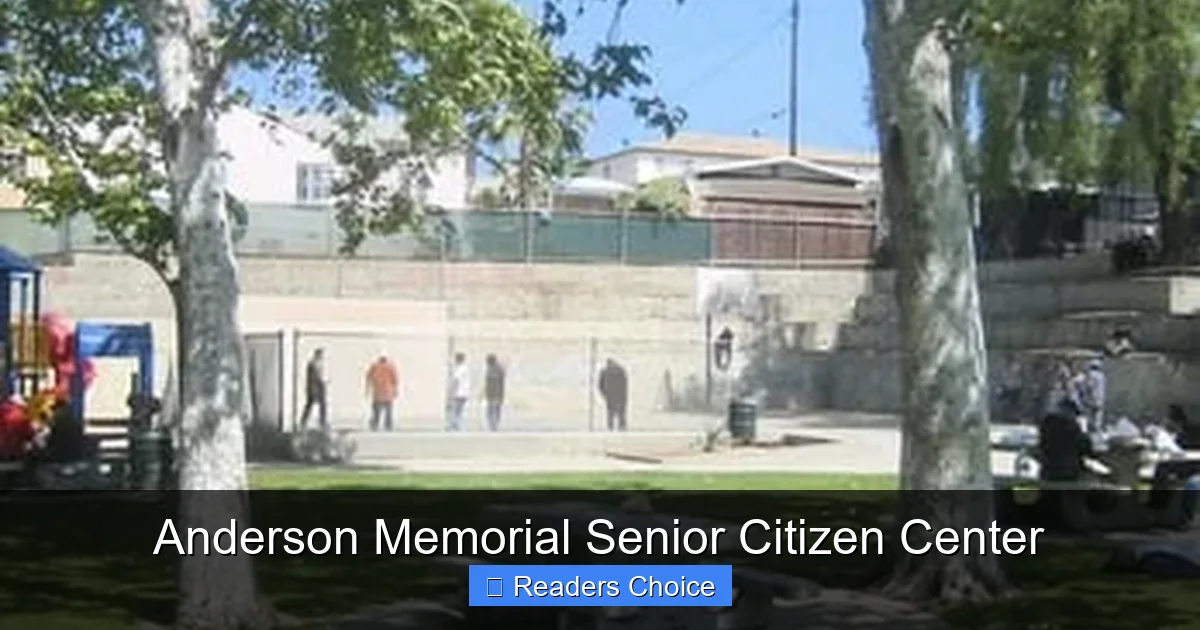 Anderson Memorial Senior Citizen Center