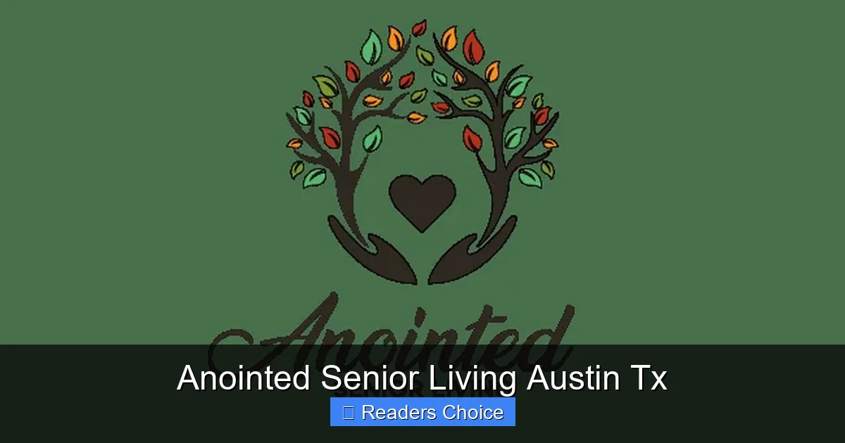 Anointed Senior Living Austin Tx