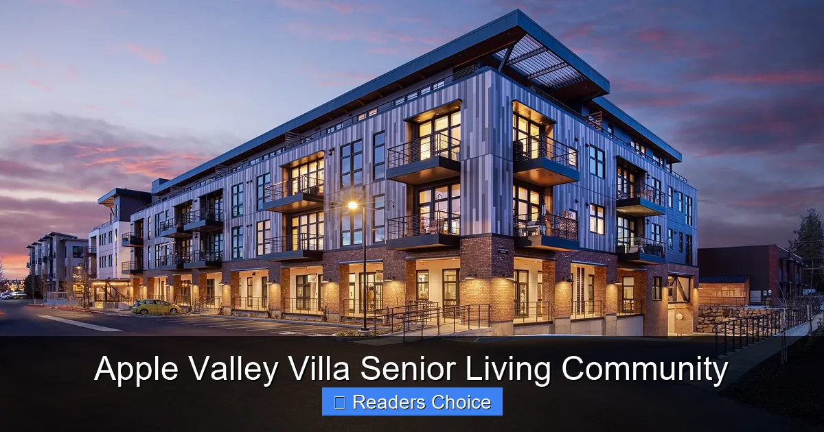 Apple Valley Villa Senior Living Community