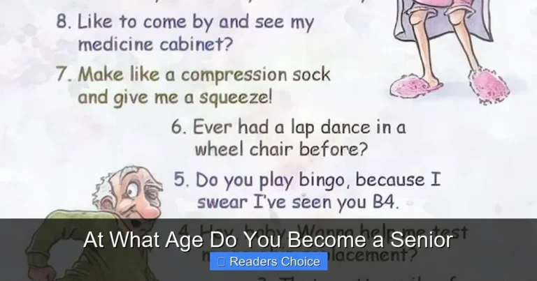 At What Age Do You Become a Senior