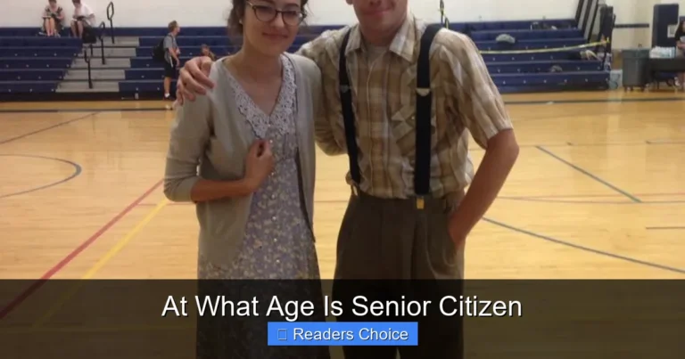 At What Age Is Senior Citizen