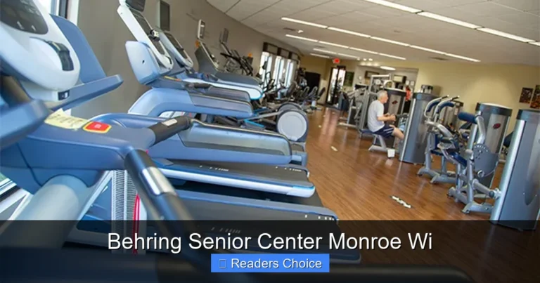 Behring Senior Center Monroe Wi