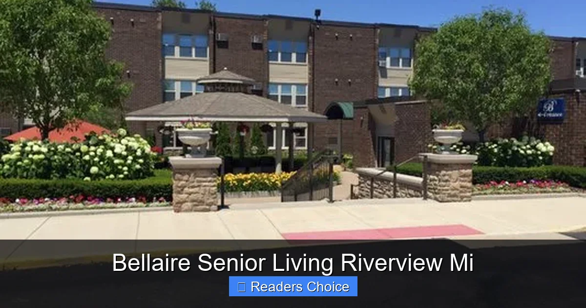 Bellaire Senior Living Riverview Mi