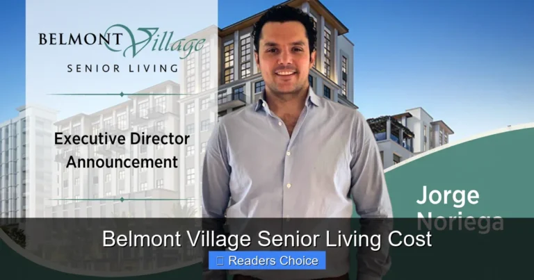Belmont Village Senior Living Cost