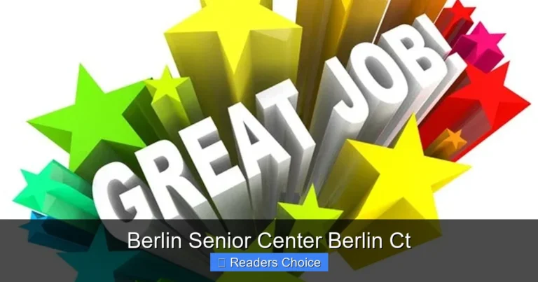 Berlin Senior Center Berlin Ct