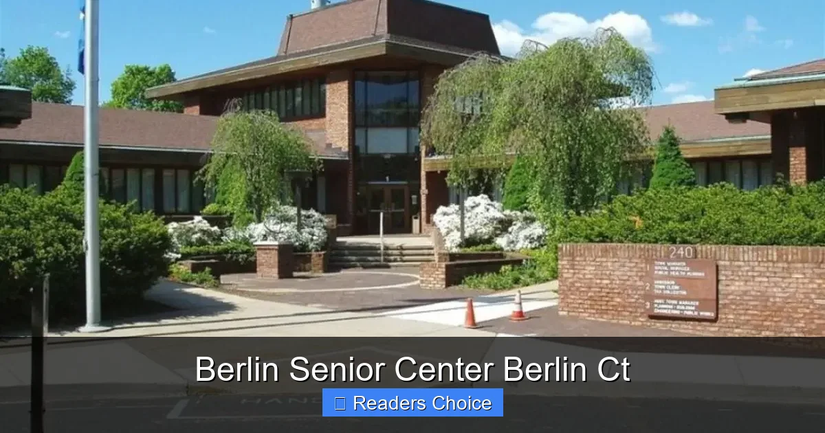 Berlin Senior Center Berlin Ct