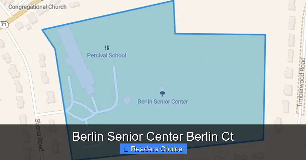 Berlin Senior Center Berlin Ct