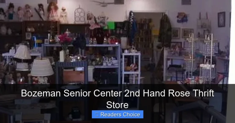 Bozeman Senior Center 2nd Hand Rose Thrift Store