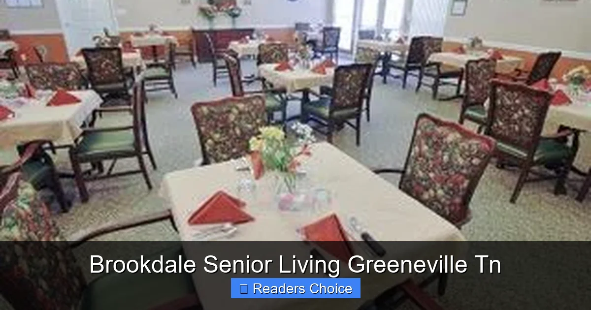 Brookdale Senior Living Greeneville Tn