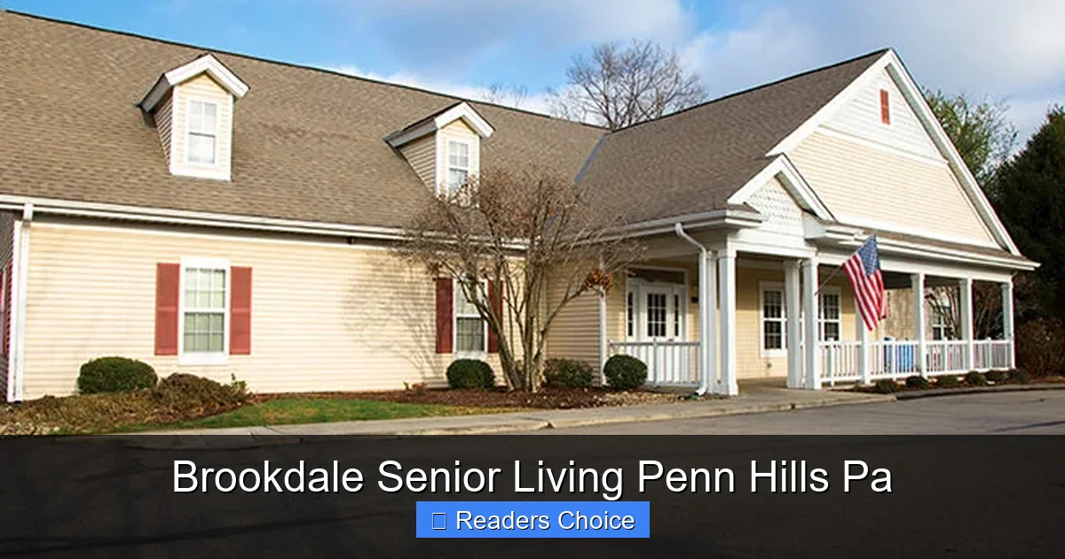 Brookdale Senior Living Penn Hills Pa