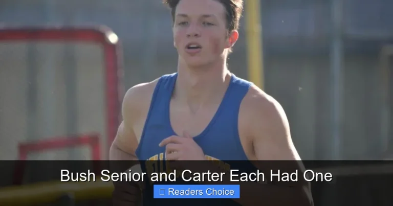 Bush Senior and Carter Each Had One