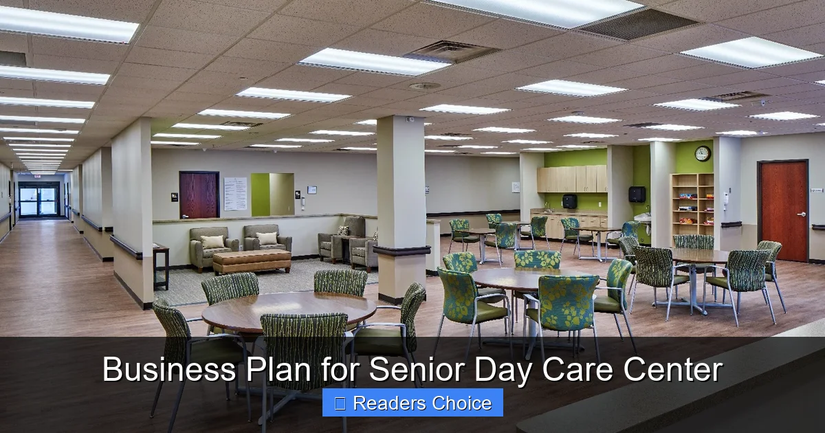 Business Plan for Senior Day Care Center