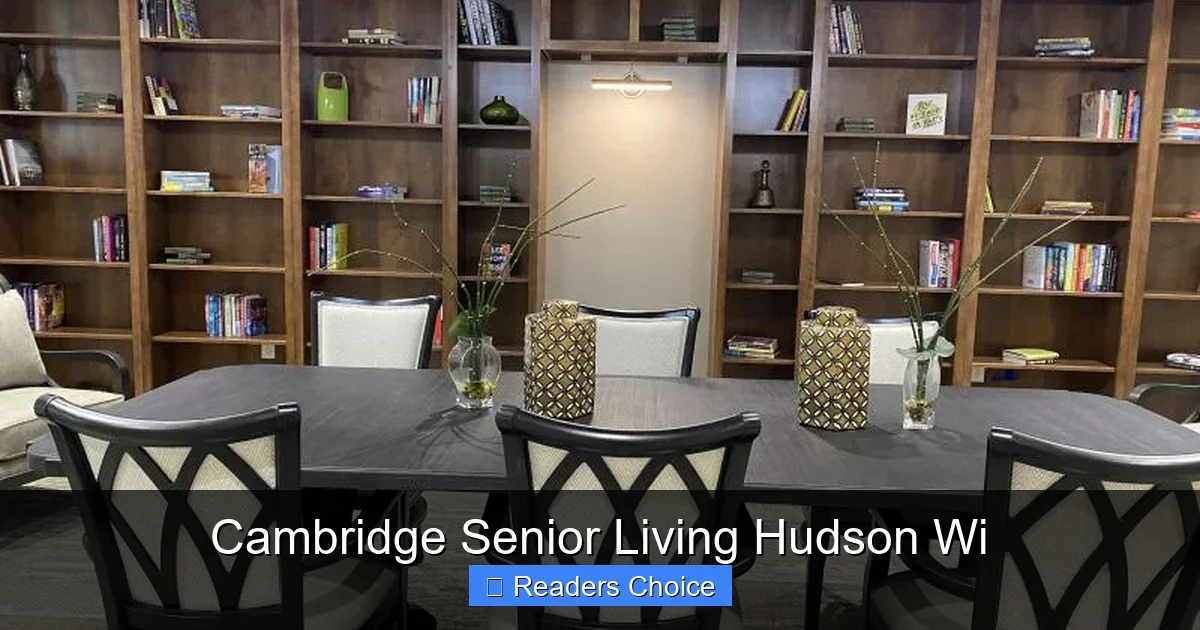 Cambridge Senior Living Hudson Wi