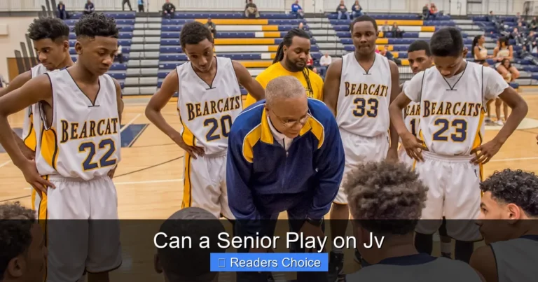 Can a Senior Play on Jv