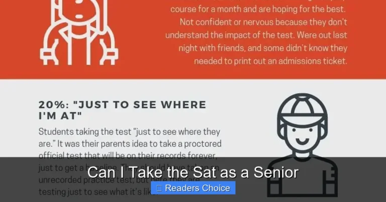 Can I Take the Sat as a Senior