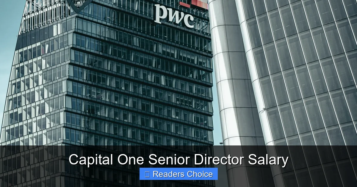 Capital One Senior Director Salary