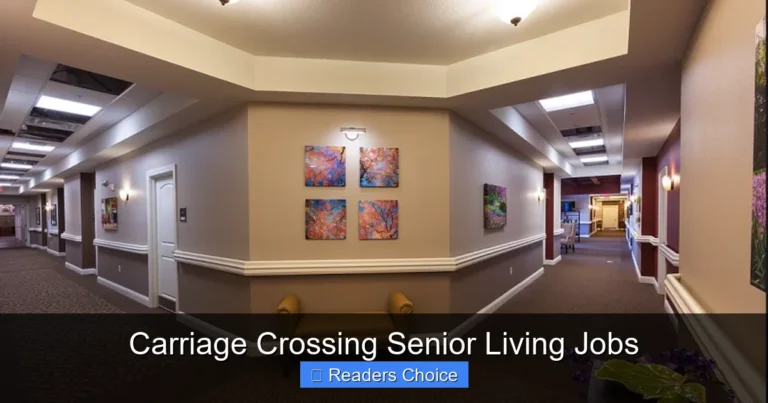 Carriage Crossing Senior Living Jobs