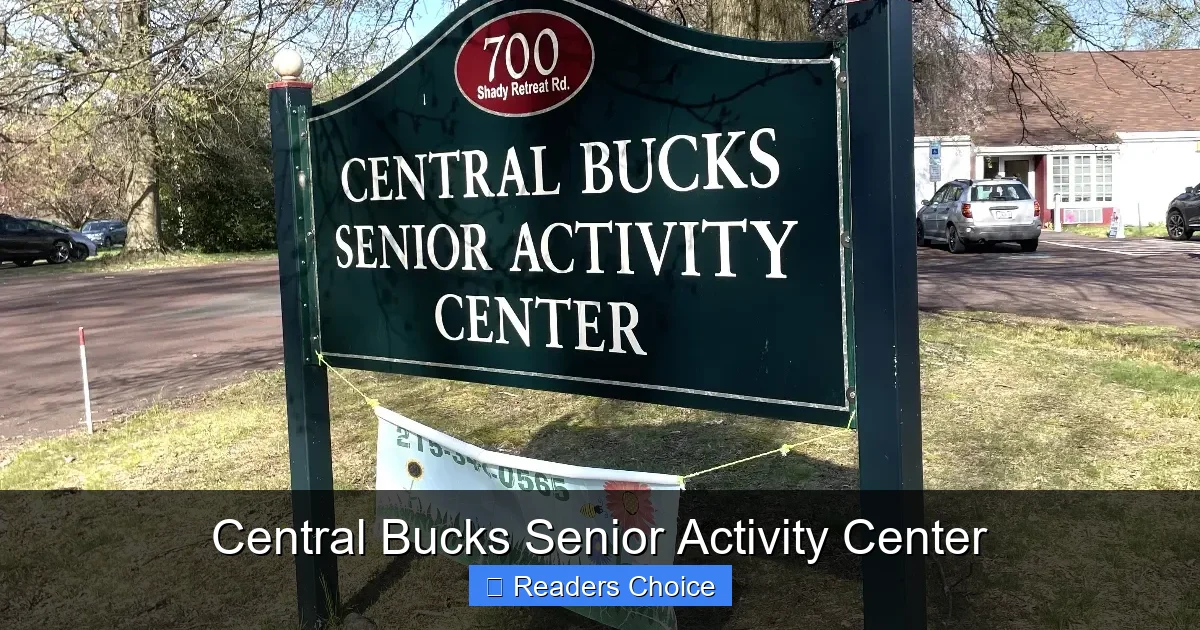 Central Bucks Senior Activity Center
