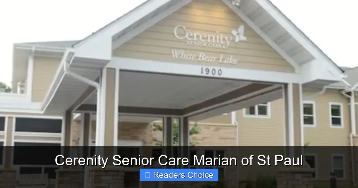 Cerenity Senior Care Marian of St Paul