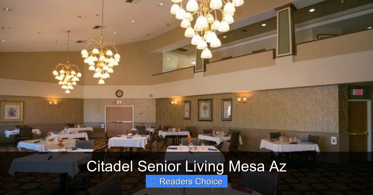 Citadel Senior Living Mesa Az