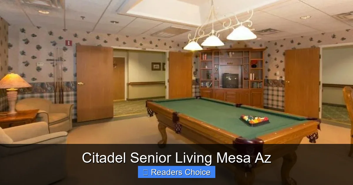 Citadel Senior Living Mesa Az