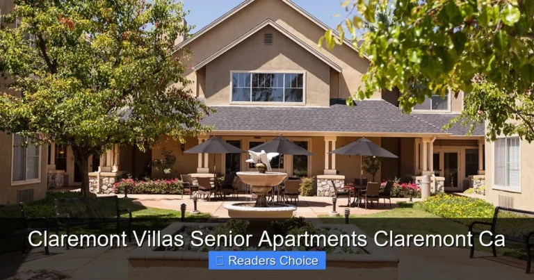 Claremont Villas Senior Apartments Claremont Ca