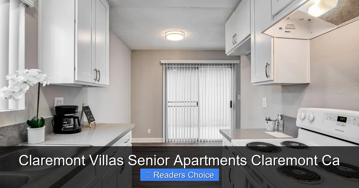 Claremont Villas Senior Apartments Claremont Ca