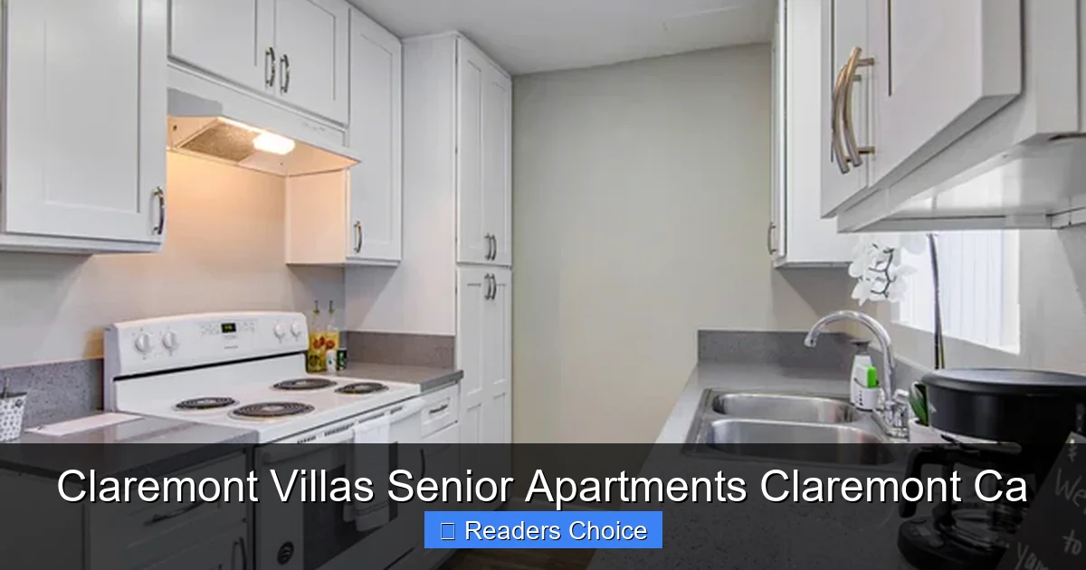 Claremont Villas Senior Apartments Claremont Ca