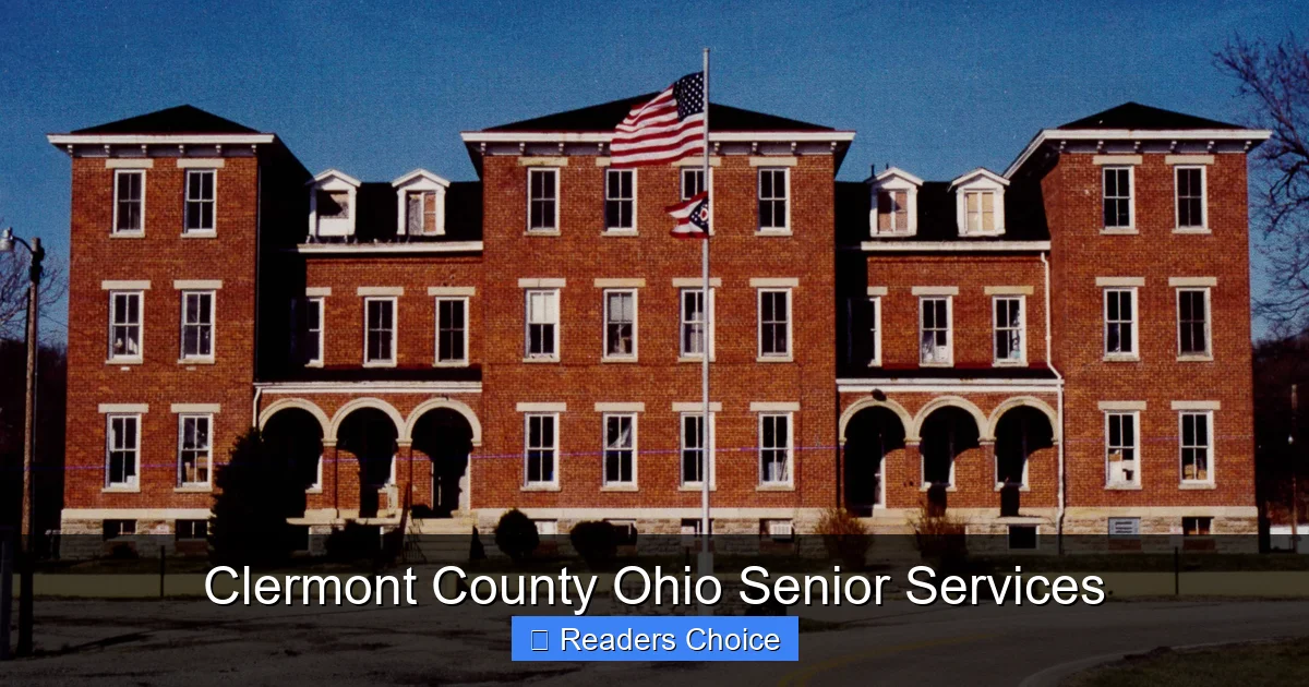 Clermont County Ohio Senior Services