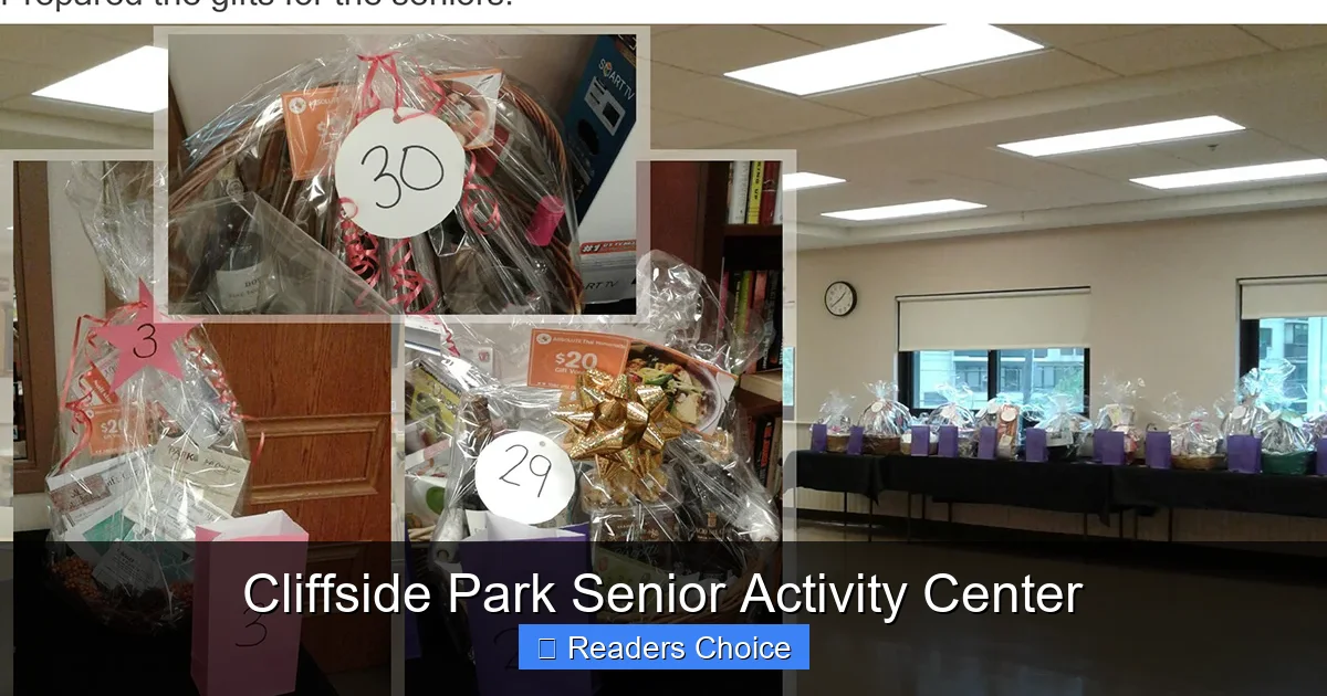 Cliffside Park Senior Activity Center