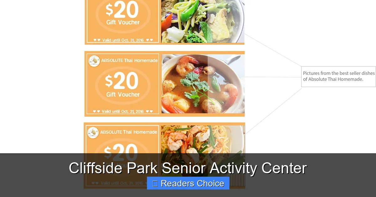 Cliffside Park Senior Activity Center
