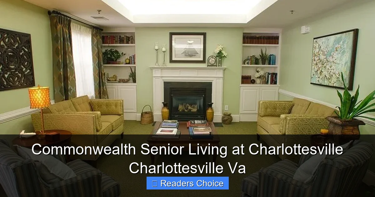Commonwealth Senior Living at Charlottesville Charlottesville Va