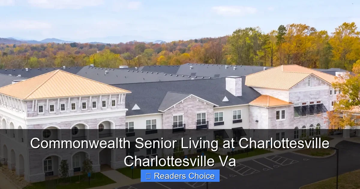 Commonwealth Senior Living at Charlottesville Charlottesville Va