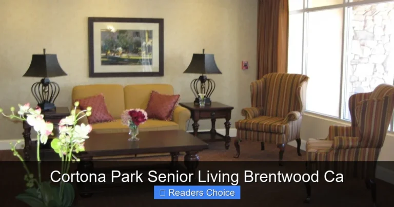 Cortona Park Senior Living Brentwood Ca