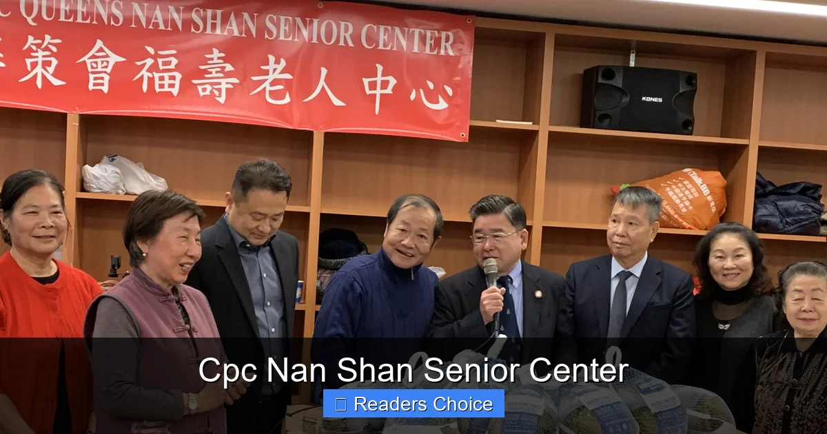 Cpc Nan Shan Senior Center