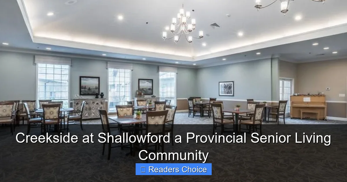 Creekside at Shallowford a Provincial Senior Living Community