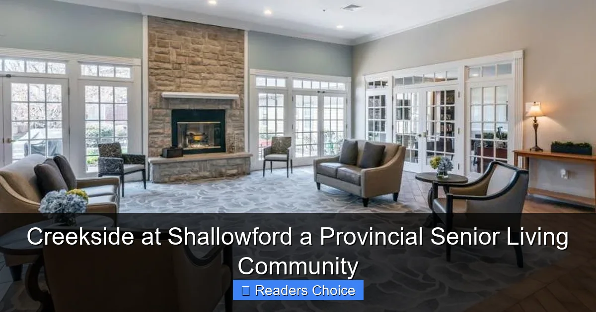 Creekside at Shallowford a Provincial Senior Living Community